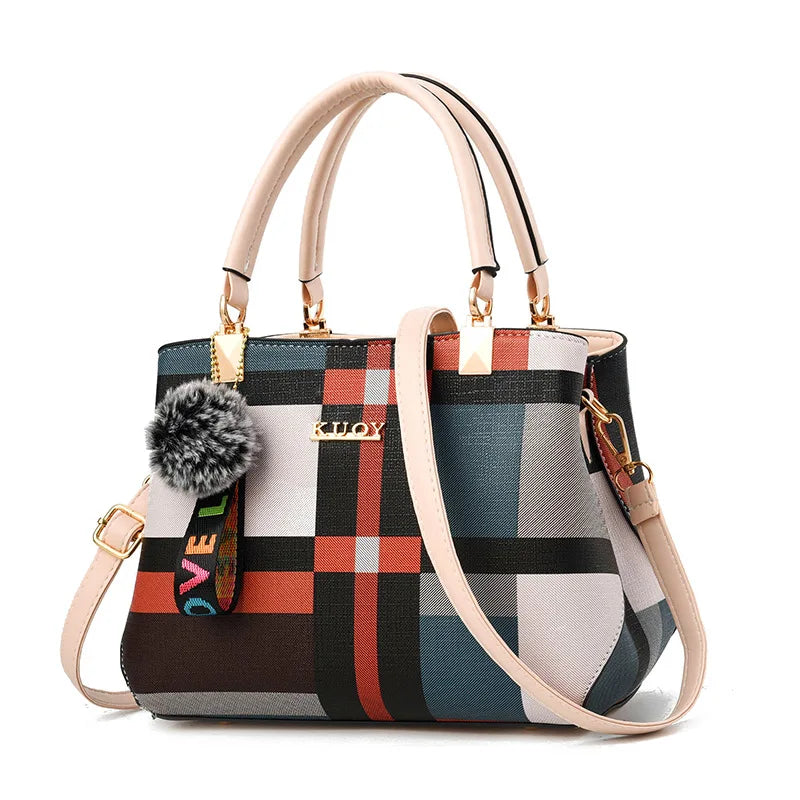 Hairball Charm Messenger Bag