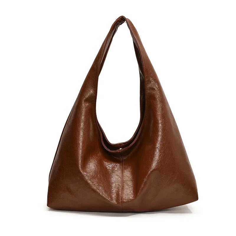 LEFTSIDE PU Shoulder Hobo