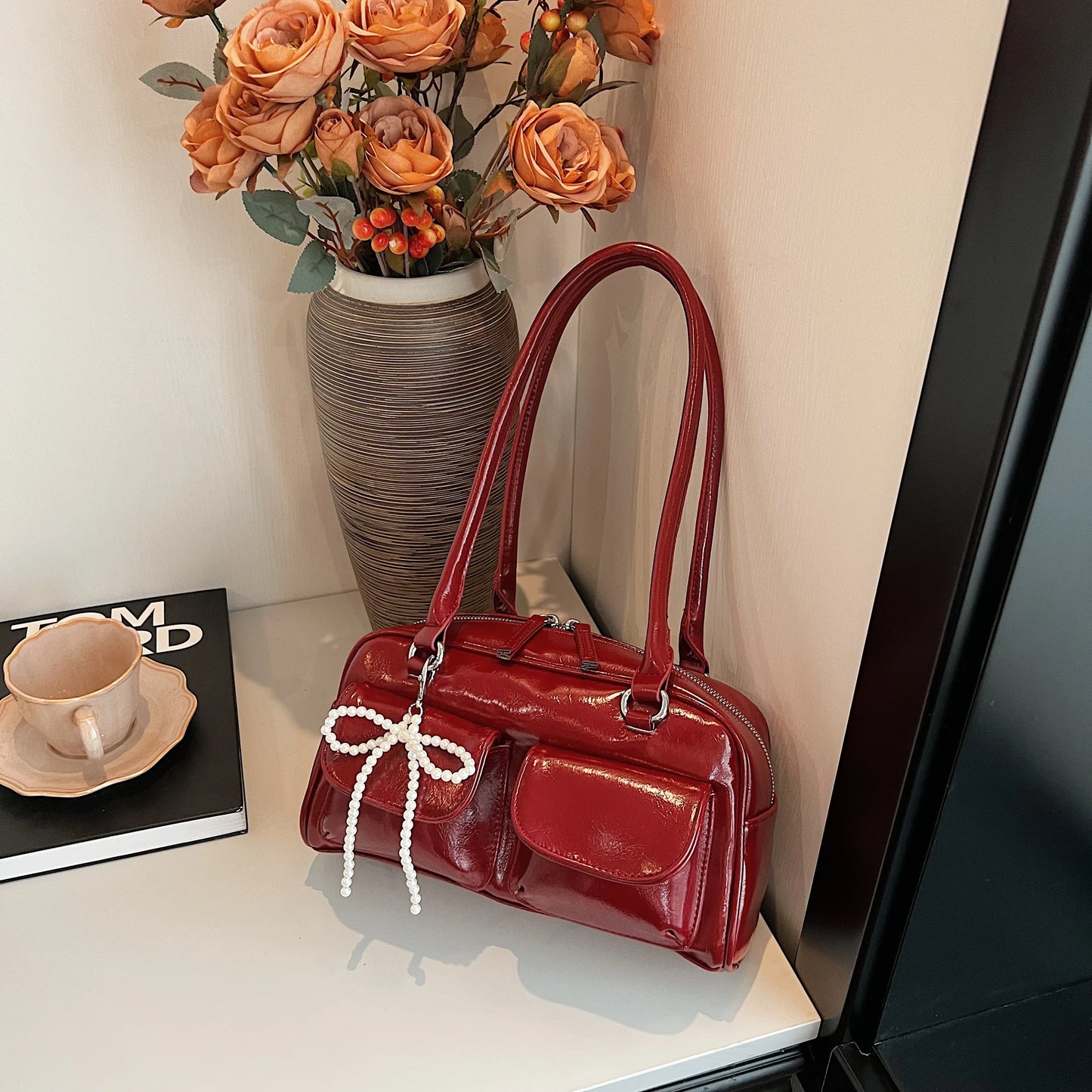 Korean Bow Underarm Bag