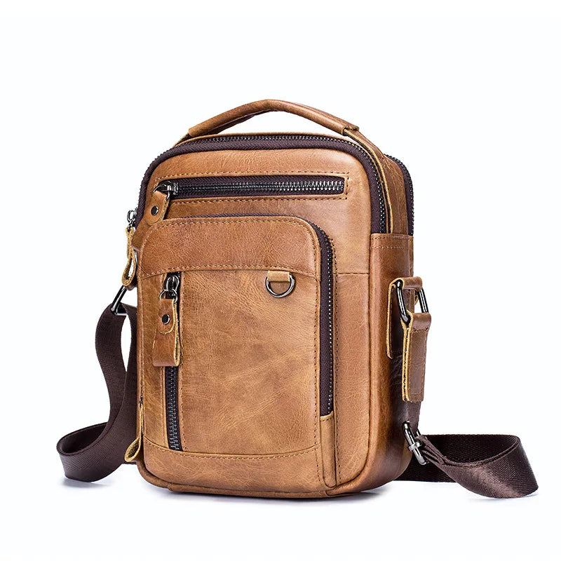 Genuine Leather Crossbody Bag