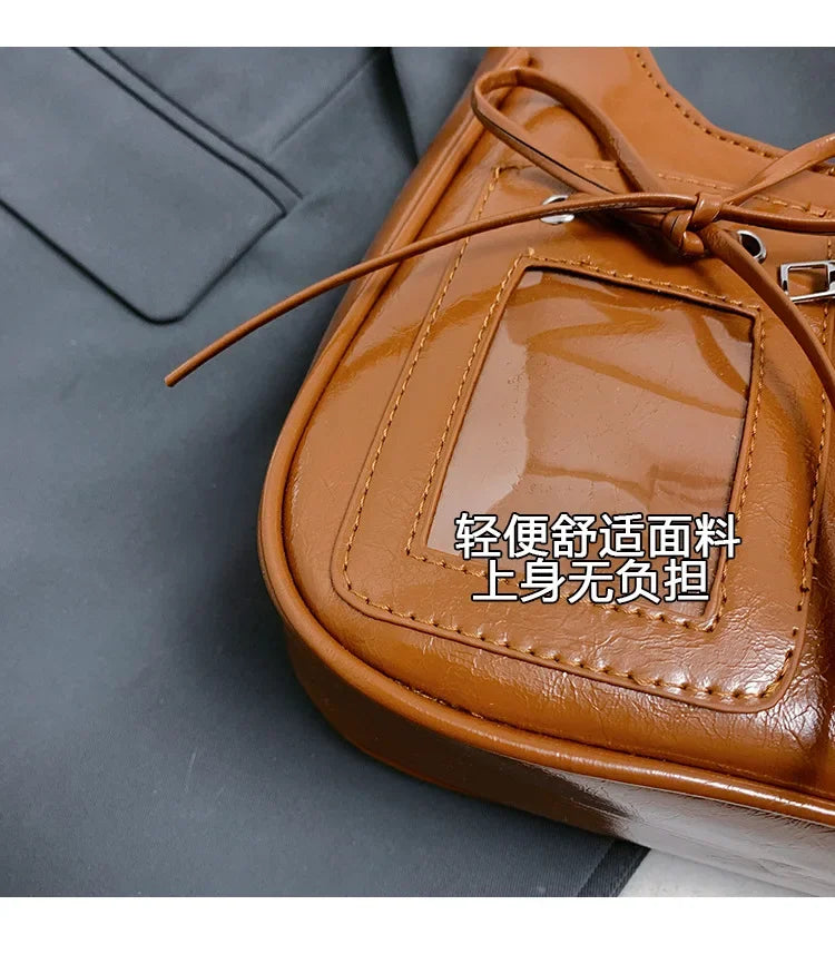 Y2K Transparent Ita Bag