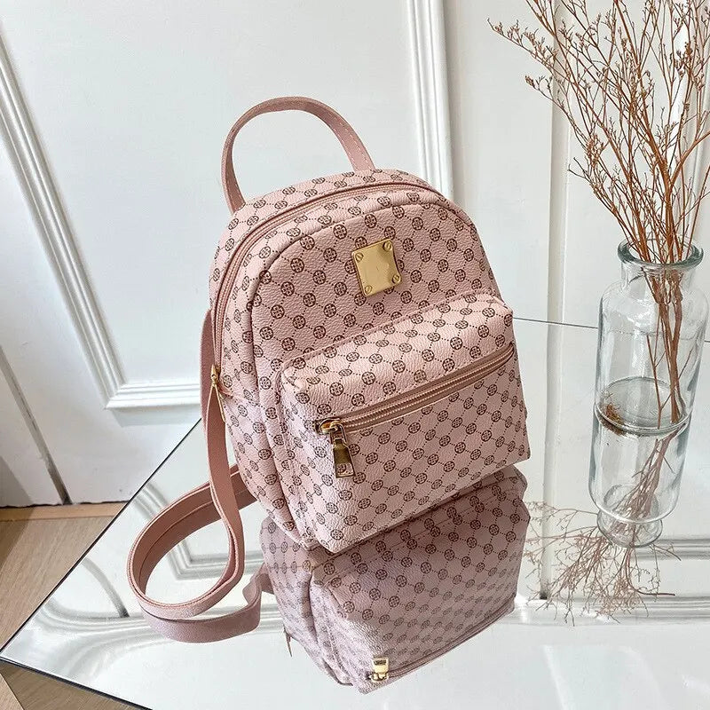 Classic Women’s Fashion Backpack – Stylish Daily School & Shopping Bag for Girls