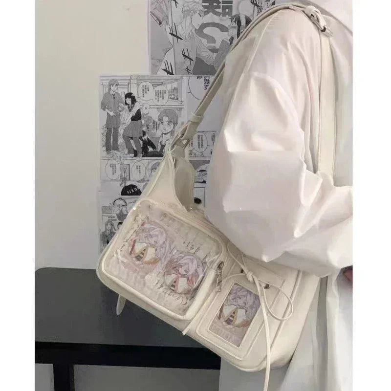 Y2K Transparent Ita Bag