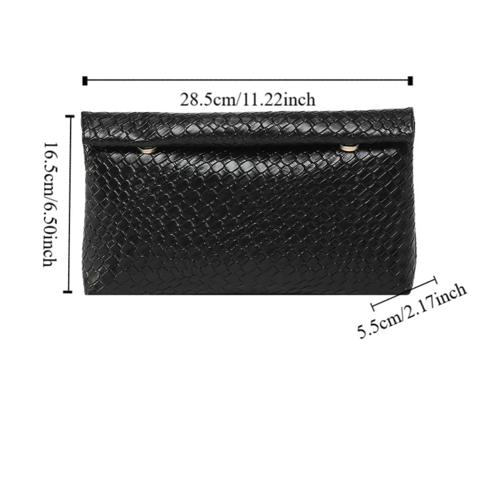 Stone Pattern Clutch – Luxury PU Wallet with Phone & Coin Pockets for Women