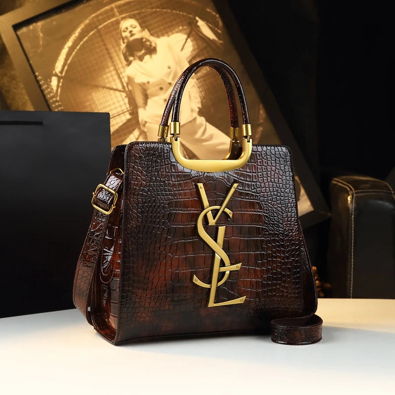 Luxury Crocodile Shoulder Bag – Chic, Seasonal & Sophisticated