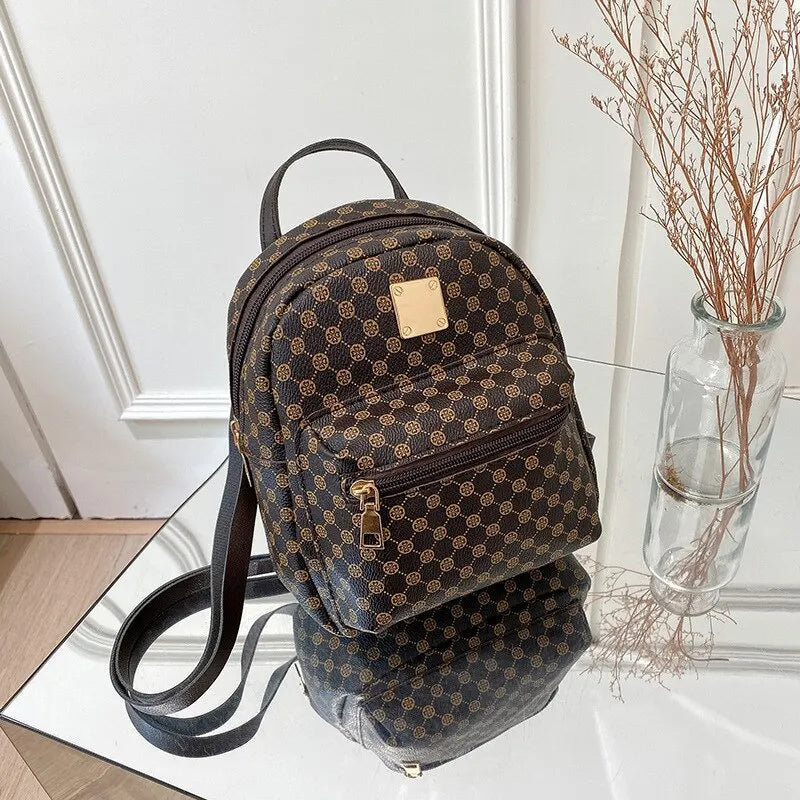 Classic Women’s Fashion Backpack – Stylish Daily School & Shopping Bag for Girls
