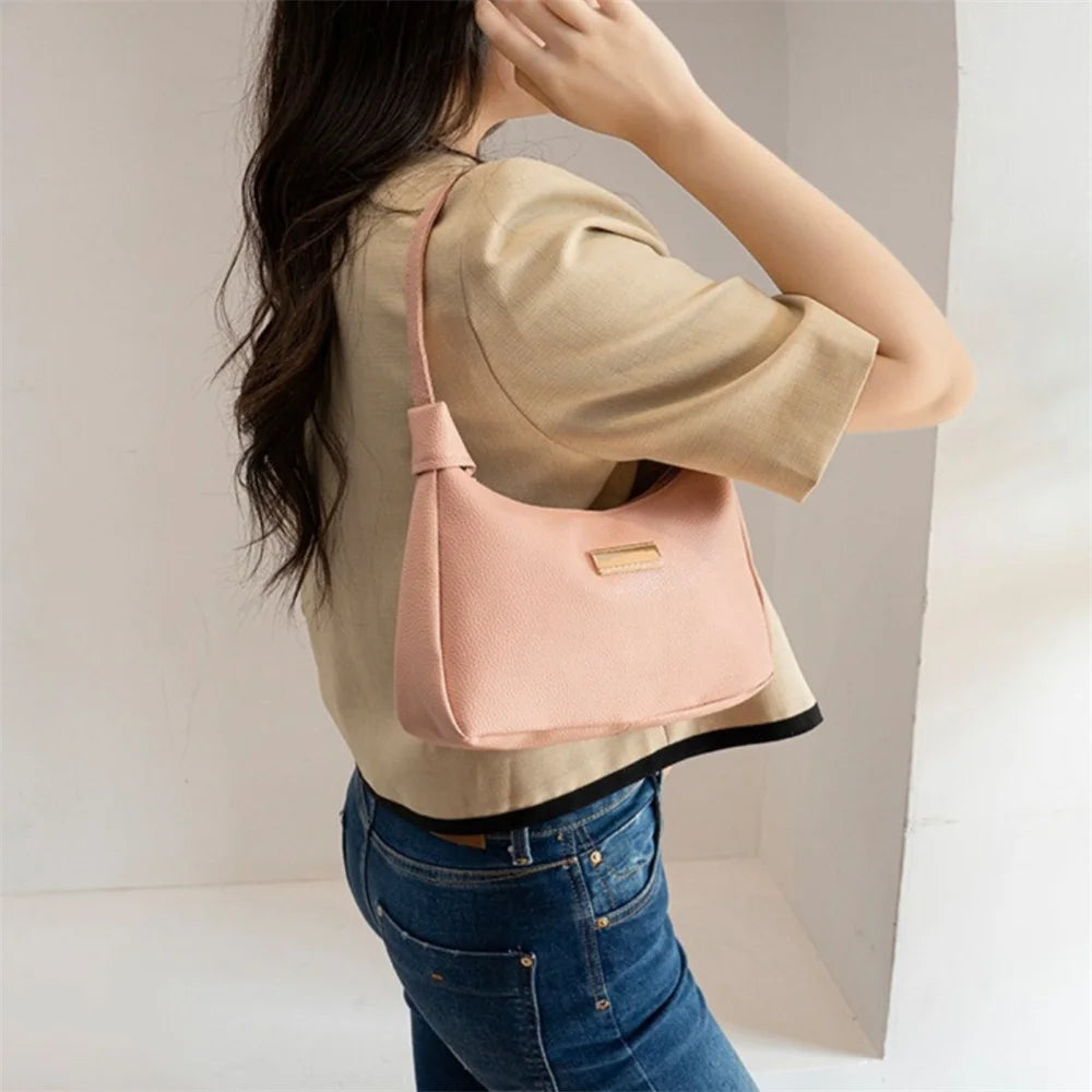 Casual PU Leather Hobo