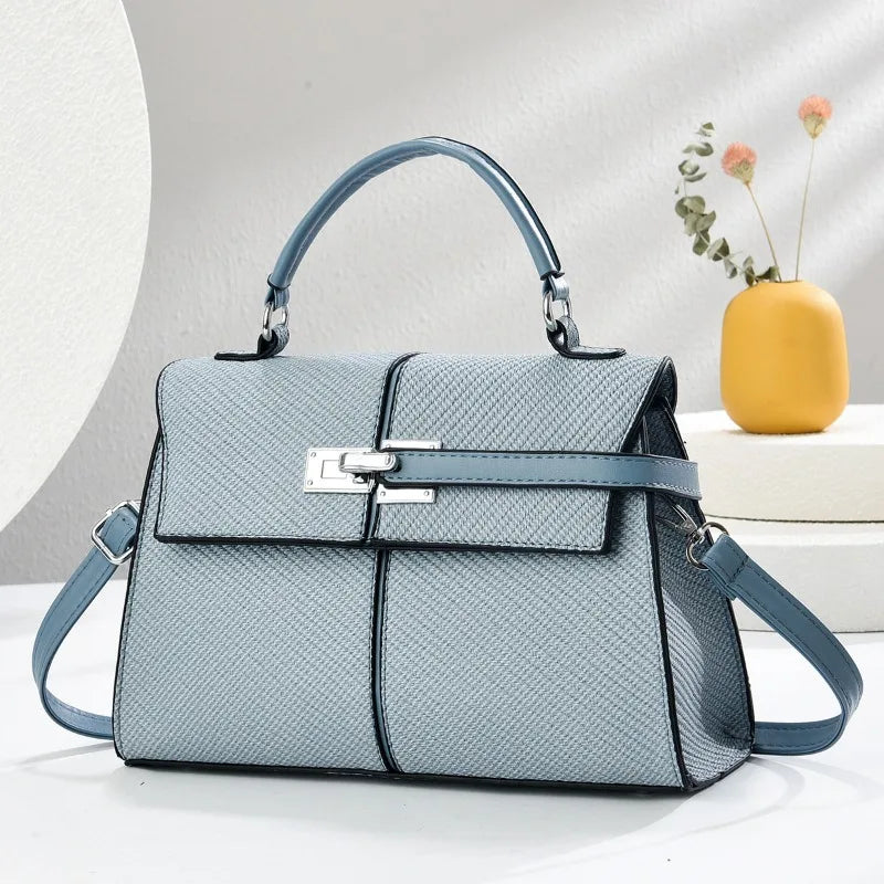 Luxury Leather Handbag – Designer Shoulder & Crossbody Purse for Women