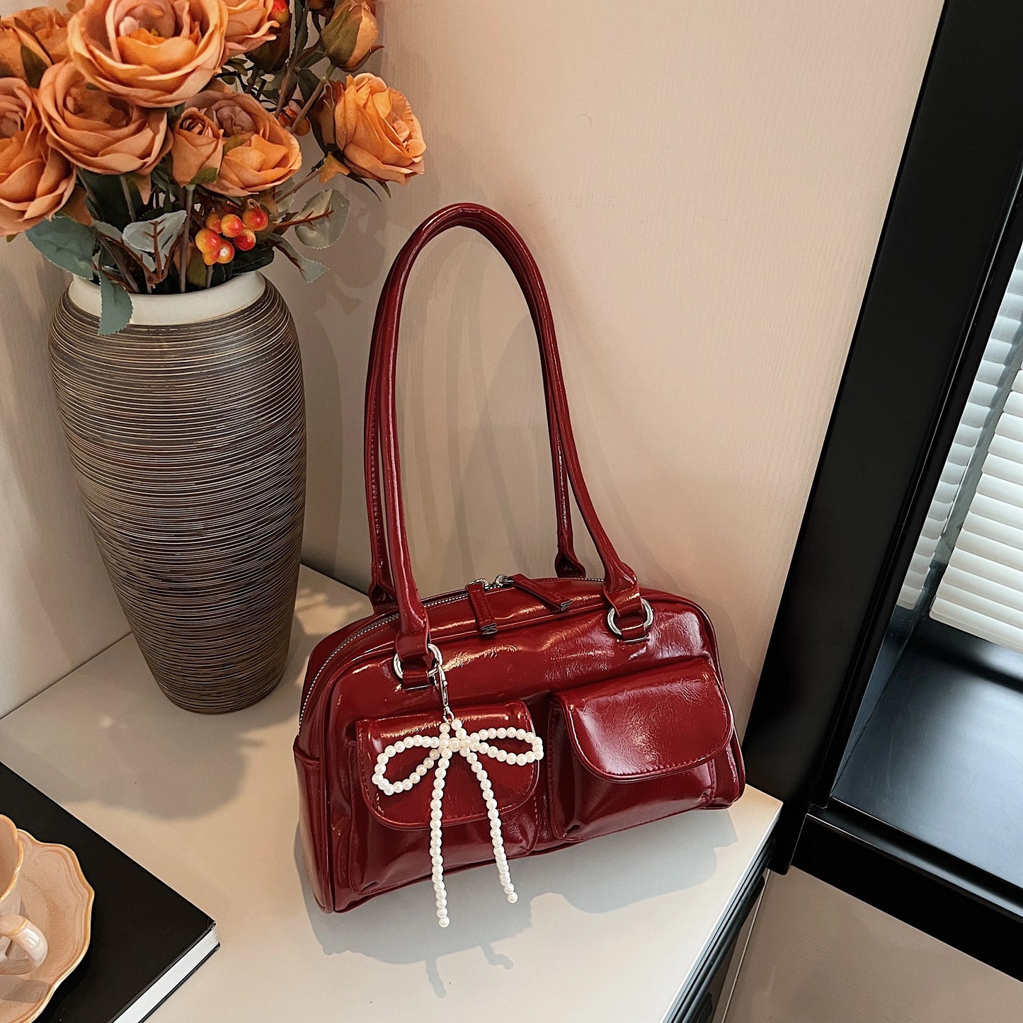 Korean Bow Underarm Bag