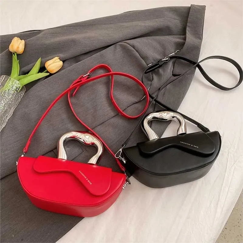 Soft Shoulder Bag – High-Quality Women's Handbag with Hasp & Interior Compartments