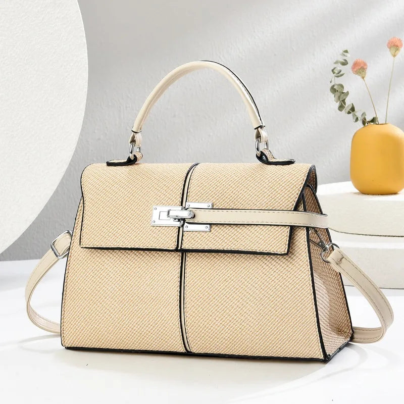 Luxury Leather Handbag – Designer Shoulder & Crossbody Purse for Women