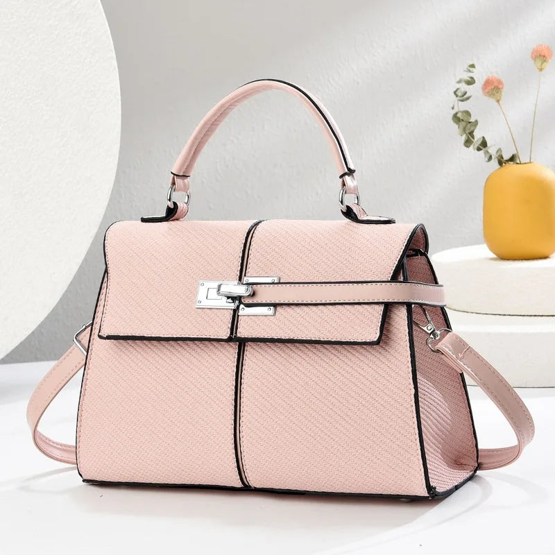 Luxury Leather Handbag – Designer Shoulder & Crossbody Purse for Women