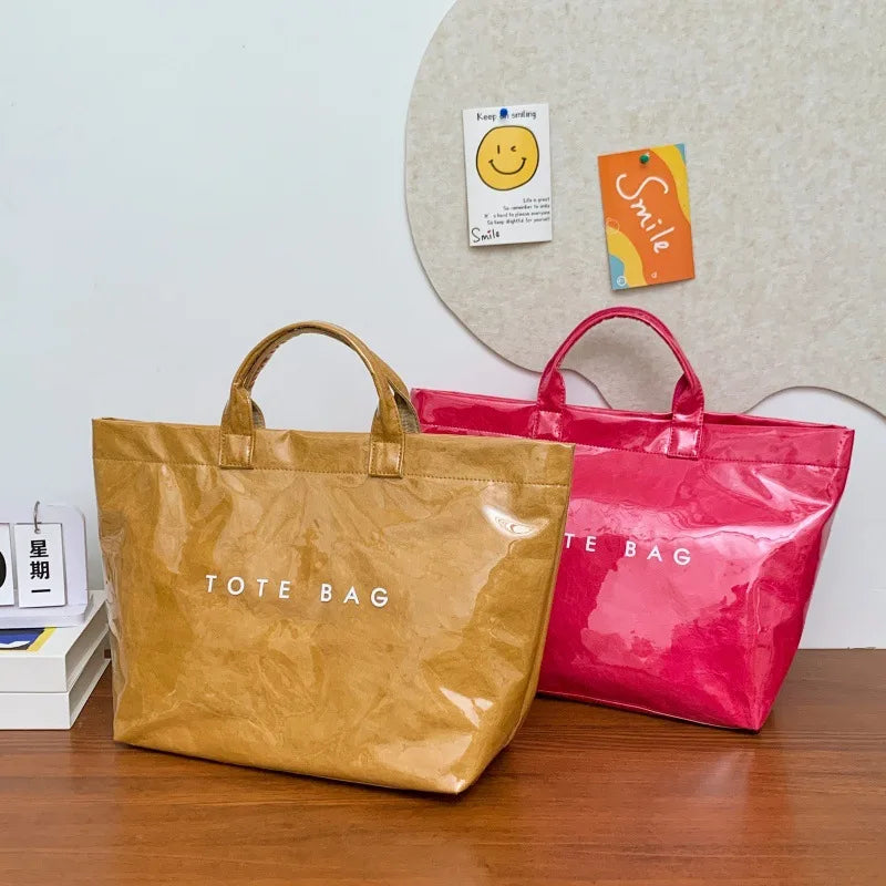 Women’s Solid Tote – Effortless Style for Work & Weekend