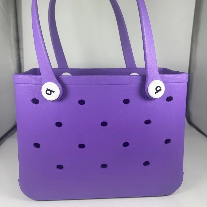 Mini EVA Jelly Tote – Stylish Summer & Picnic Organizer