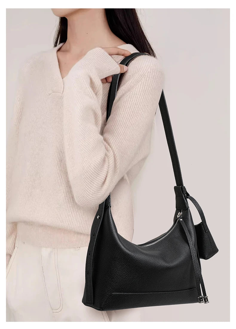 Summer Cowhide Kite Shoulder Bag