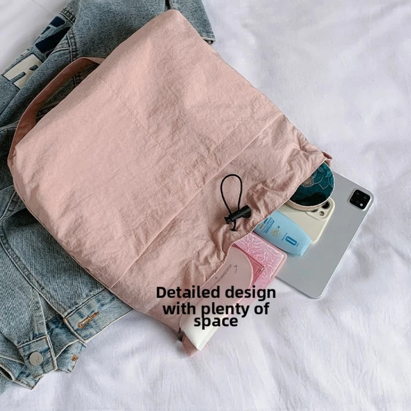 Drawstring Crossbody Hobo