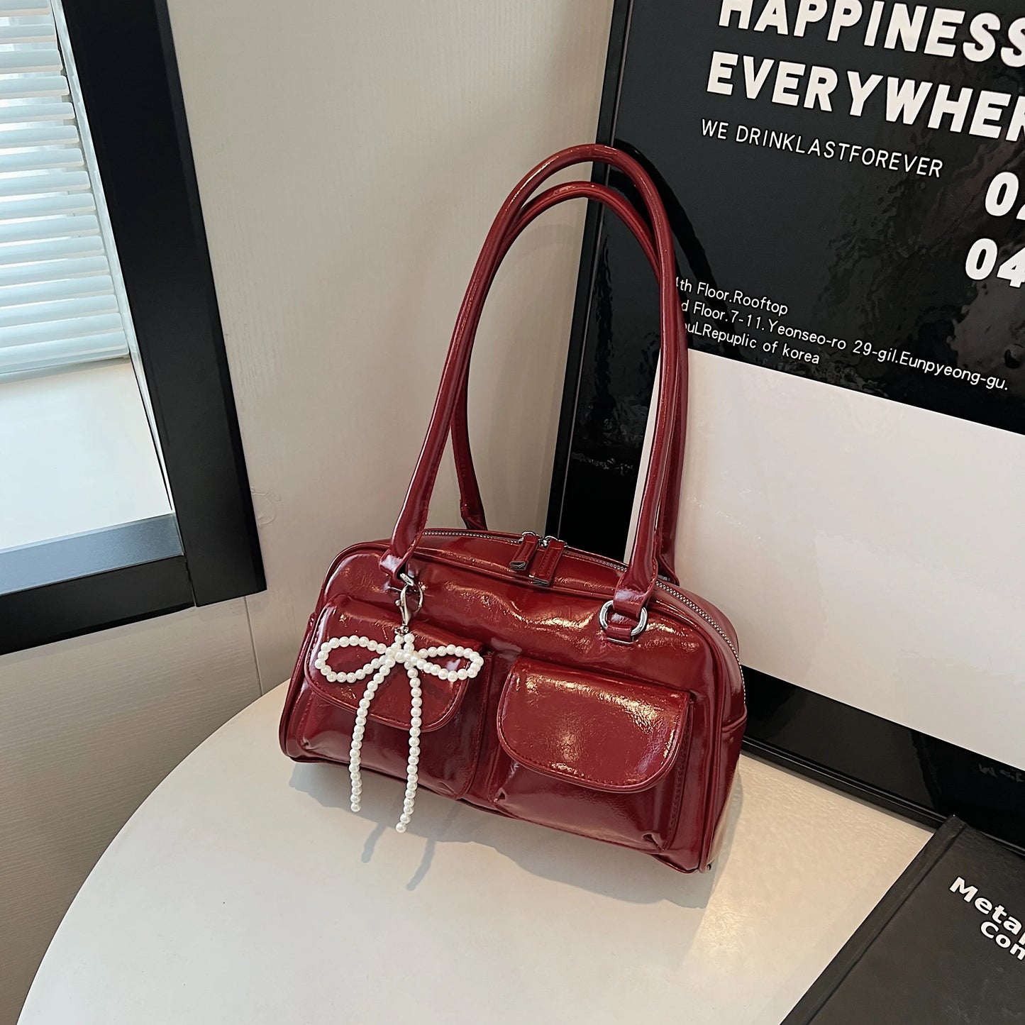 Korean Bow Underarm Bag
