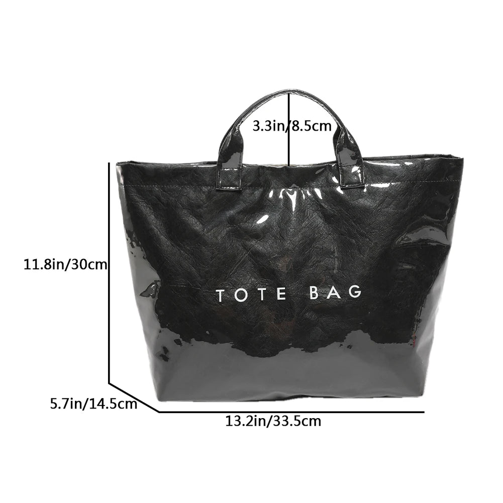 Large Capacity Tote – Chic, Durable & Commute-Ready"