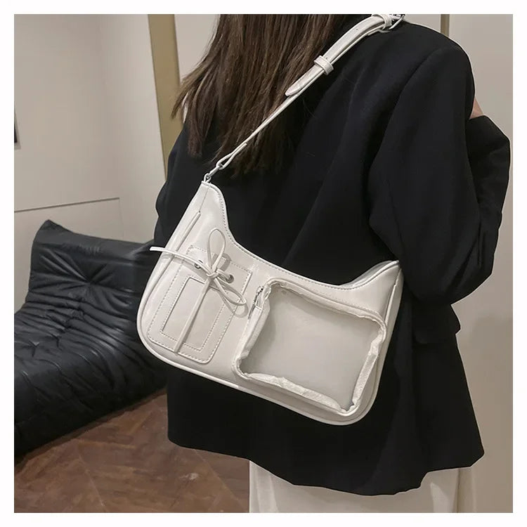 Y2K Transparent Ita Bag