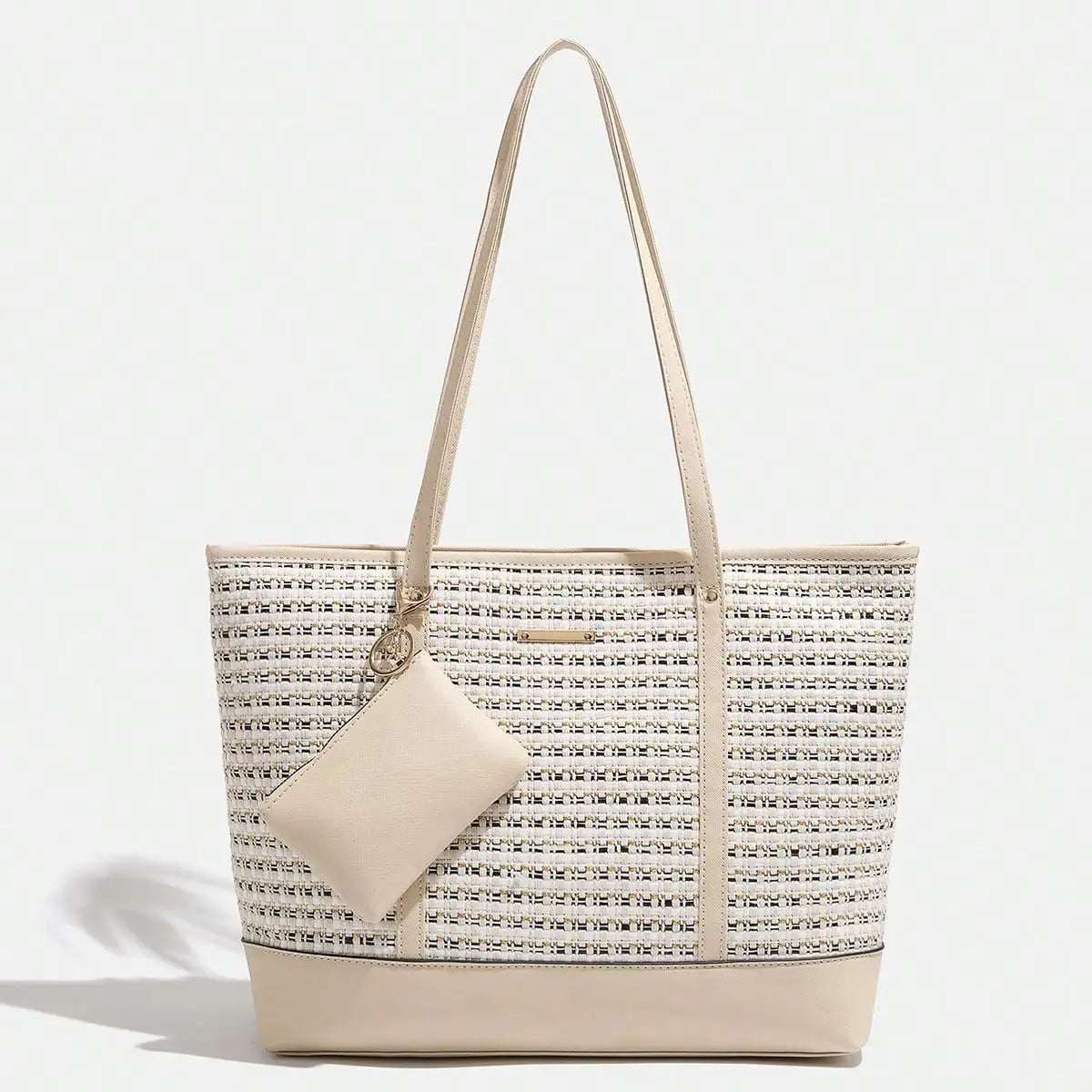 Cross Pattern Shoulder Bag – Simple & Stylish Handbag for Women