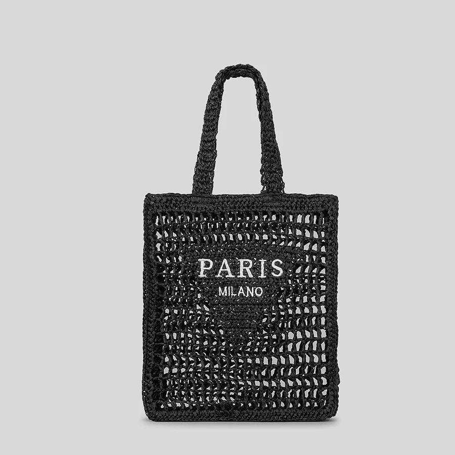 Handwoven Straw Tote – Chic, Spacious & Perfect for Summer
