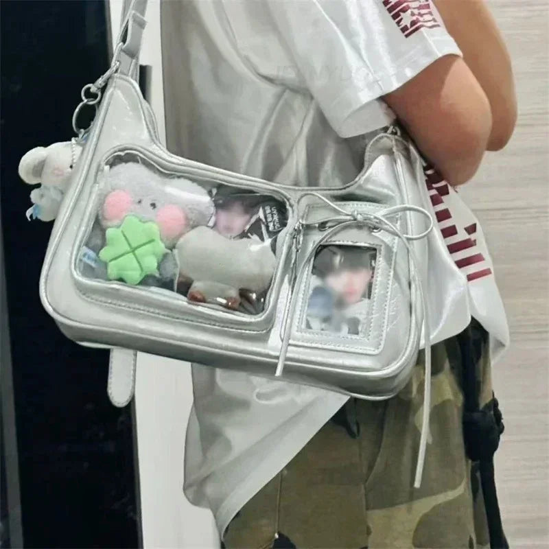 Y2K Transparent Ita Bag