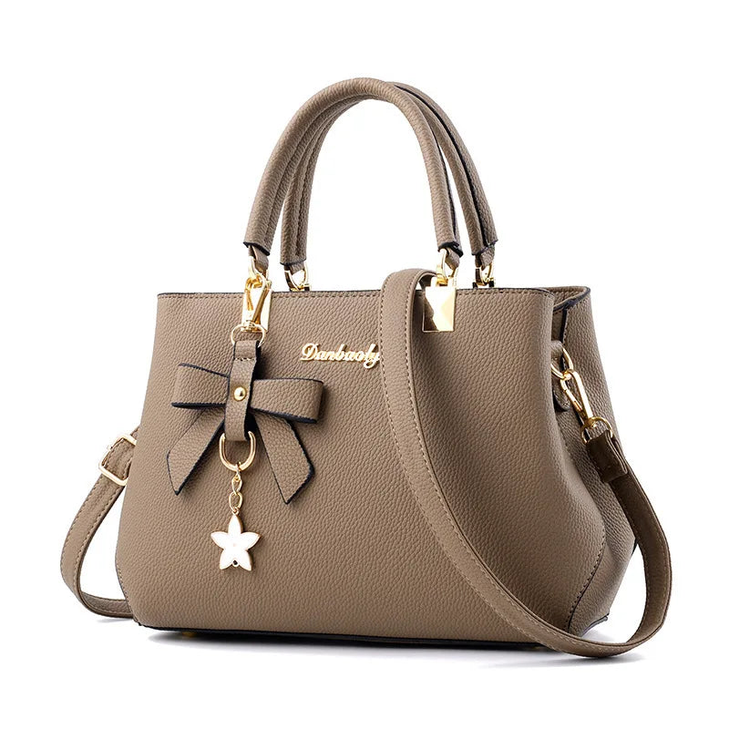 Yogodlns Floral Pendant Bag – Chic Shoulder & Office-Ready Tote