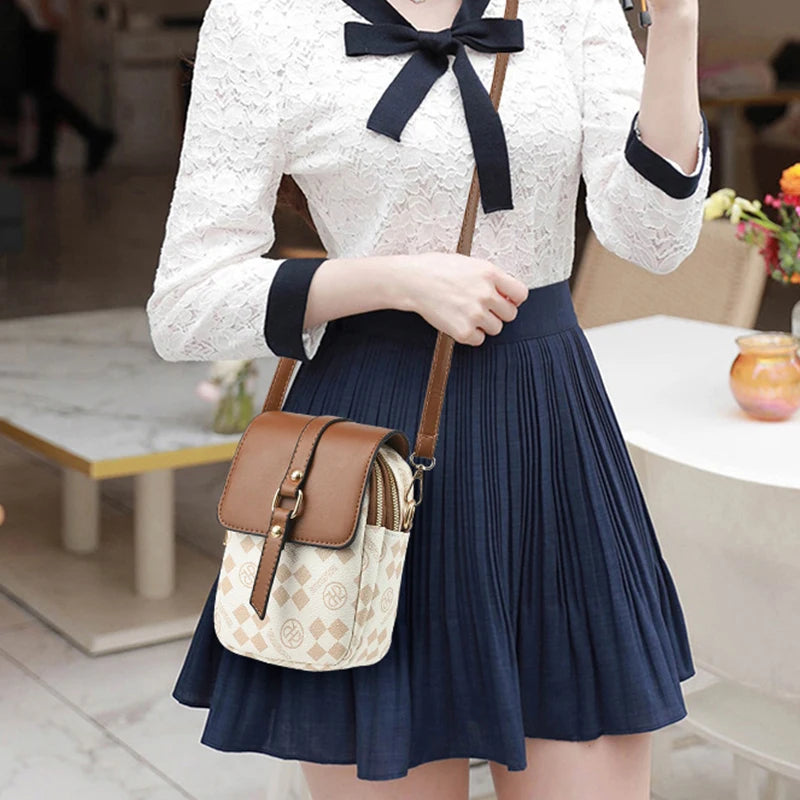 Multi-Layer Small Crossbody – Fashionable Luxury Shoulder Bag for Women