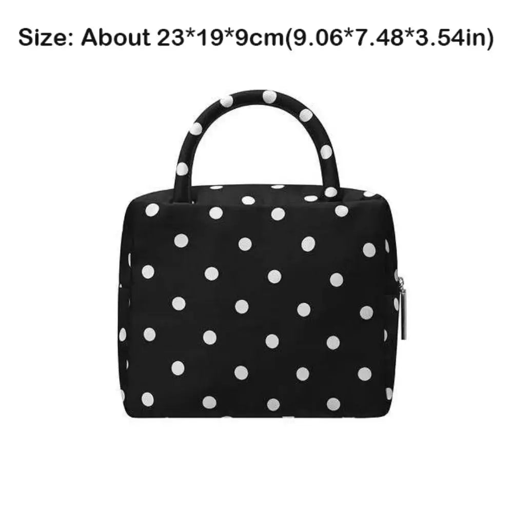 Y2K Polka Dot Pouch – Vintage Style & Korean Trend Vibes