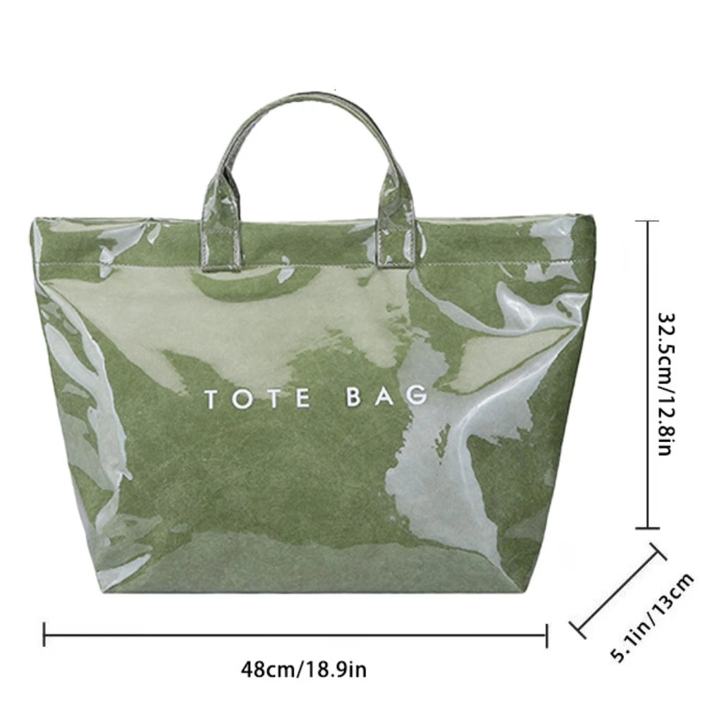 Women’s Solid Tote – Effortless Style for Work & Weekend
