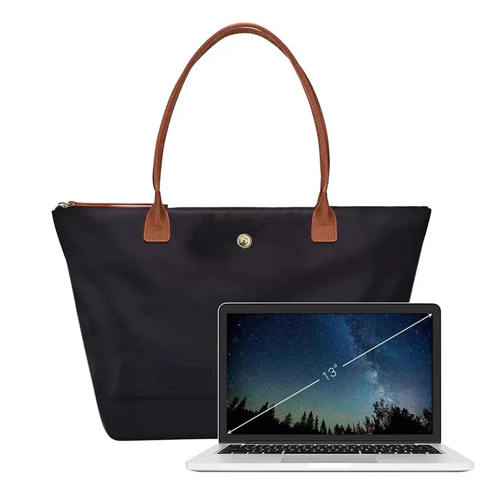 Waterproof Oxford Tote – Durable, Spacious & Commute-Ready