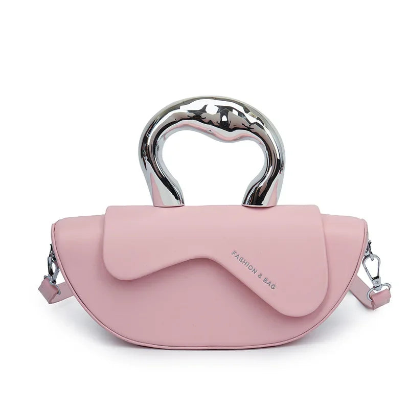 Soft Shoulder Bag – High-Quality Women's Handbag with Hasp & Interior Compartments