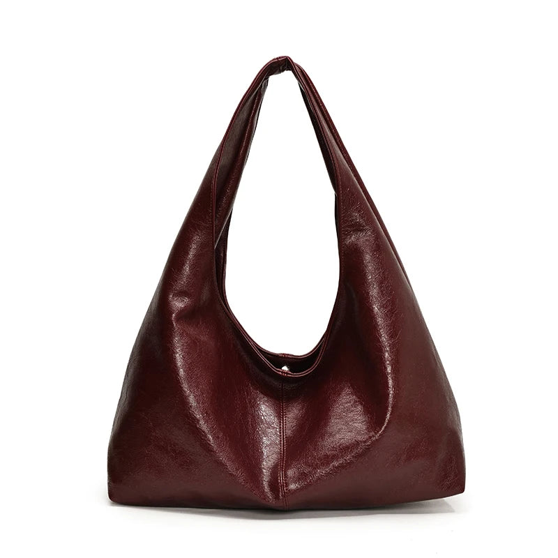 LEFTSIDE PU Shoulder Hobo