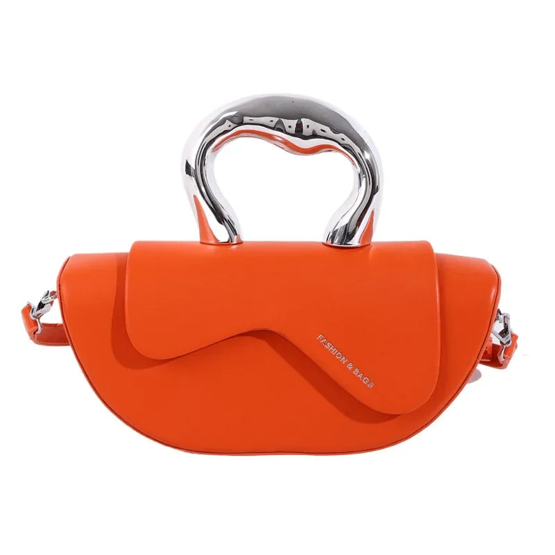 Soft Shoulder Bag – High-Quality Women's Handbag with Hasp & Interior Compartments