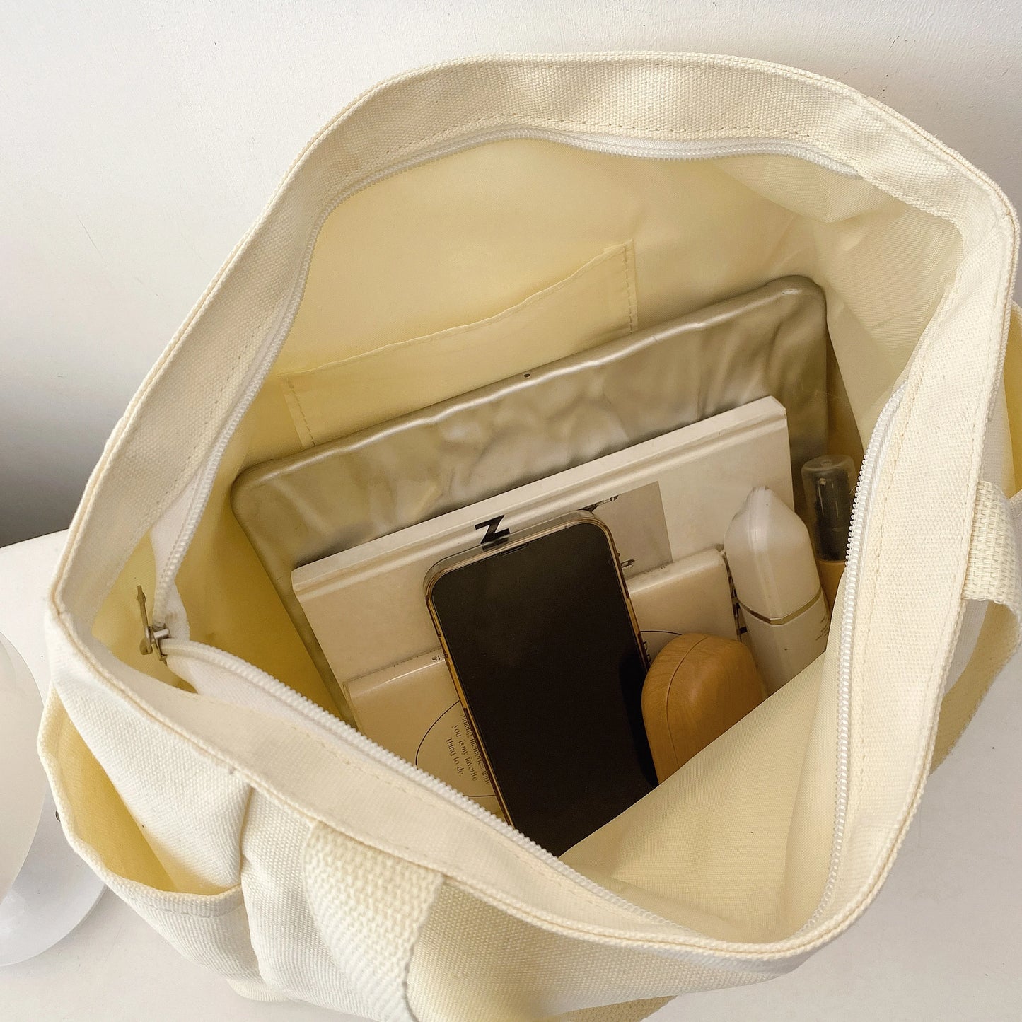 Canvas Work Tote Bag