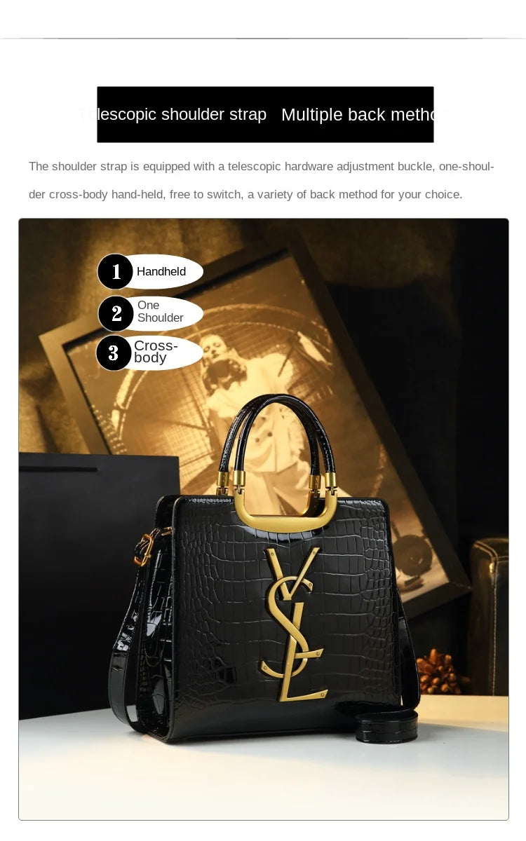 Luxury Crocodile Shoulder Bag – Chic, Seasonal & Sophisticated
