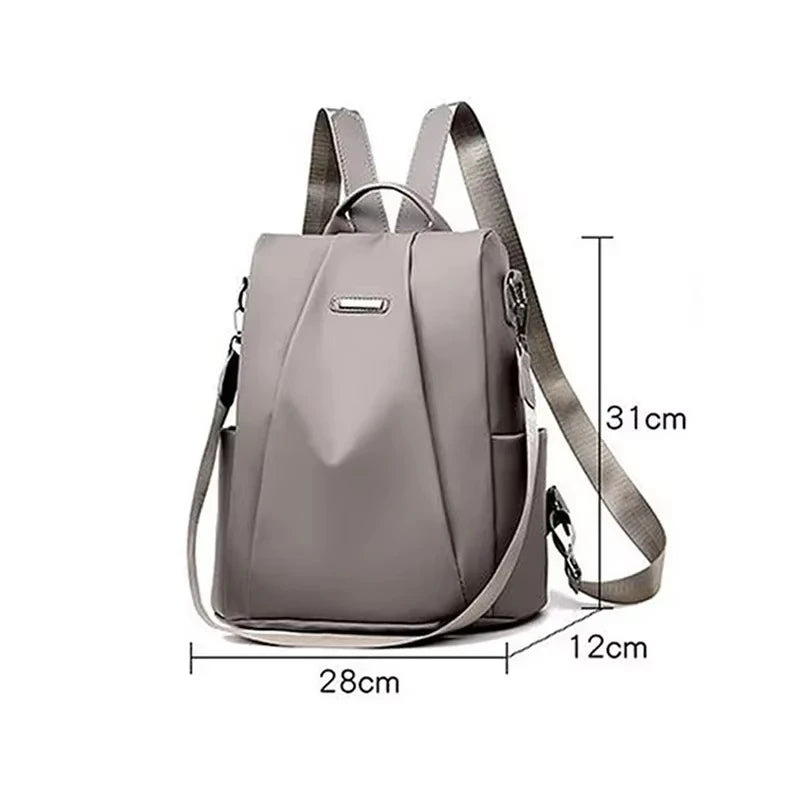 Casual Solid Color School & Shoulder Bag