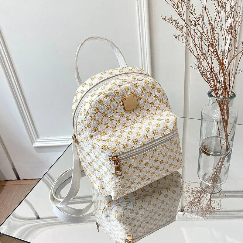 Classic Women’s Fashion Backpack – Stylish Daily School & Shopping Bag for Girls