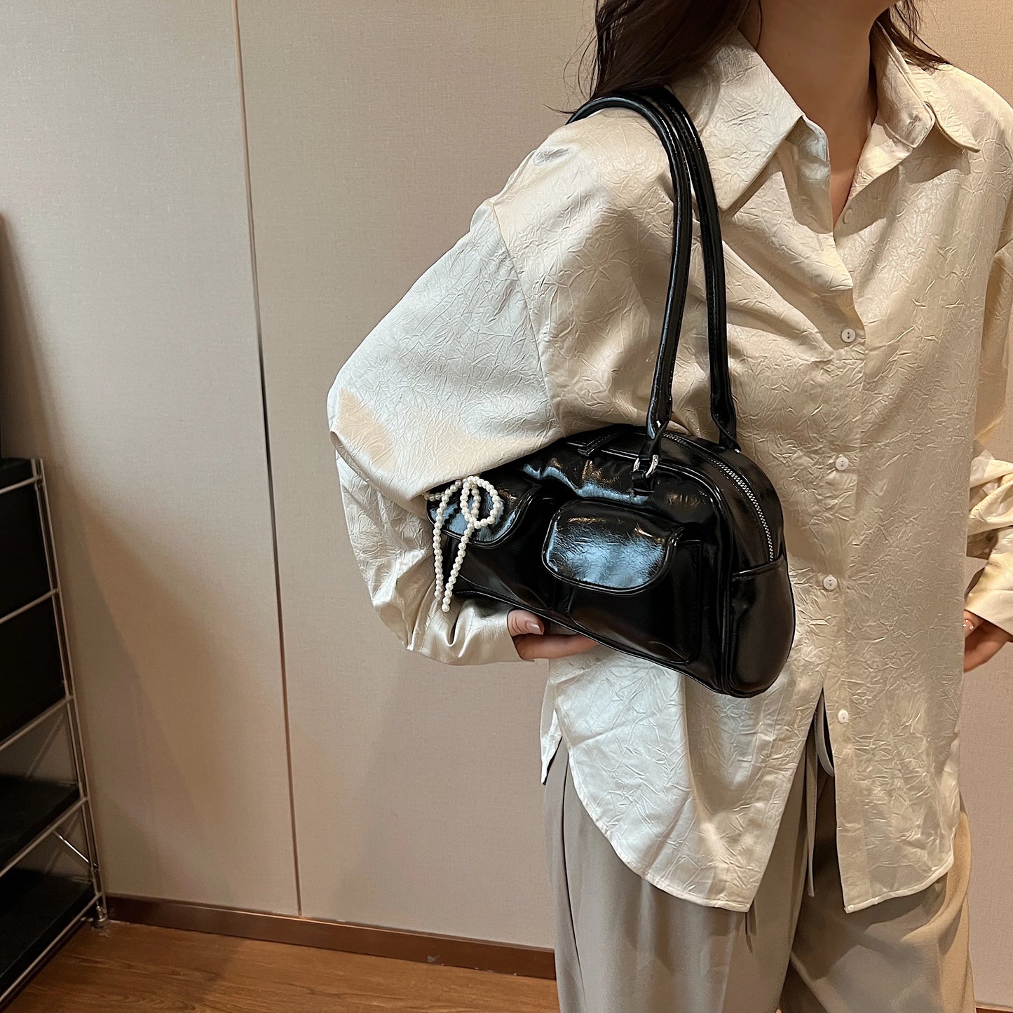 Korean Bow Underarm Bag