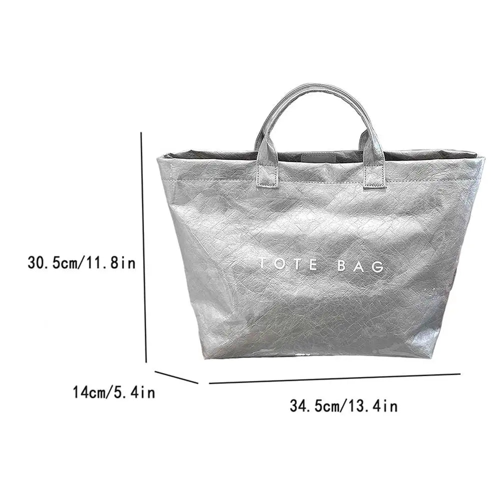 Large Capacity Tote – Chic, Durable & Commute-Ready"