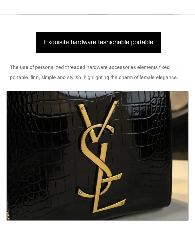 Luxury Crocodile Shoulder Bag – Chic, Seasonal & Sophisticated