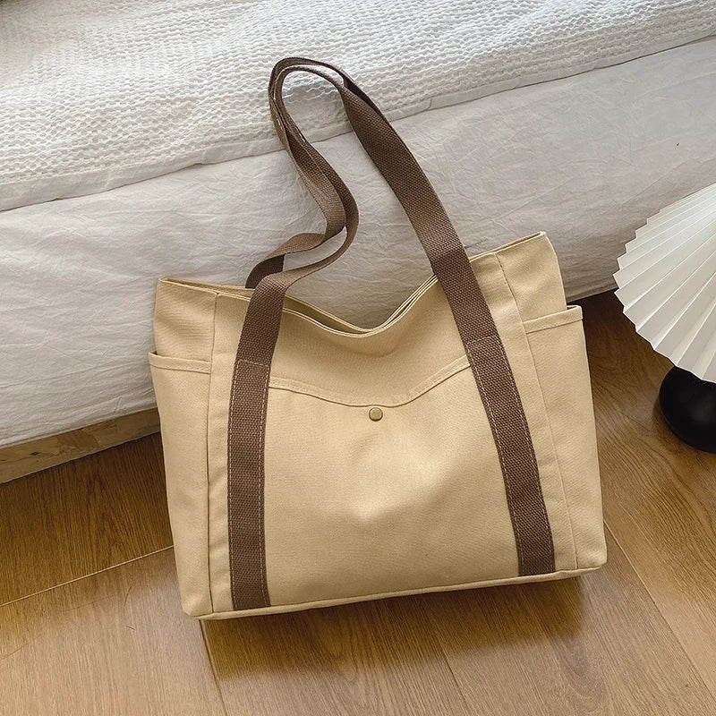 Canvas Work Tote Bag