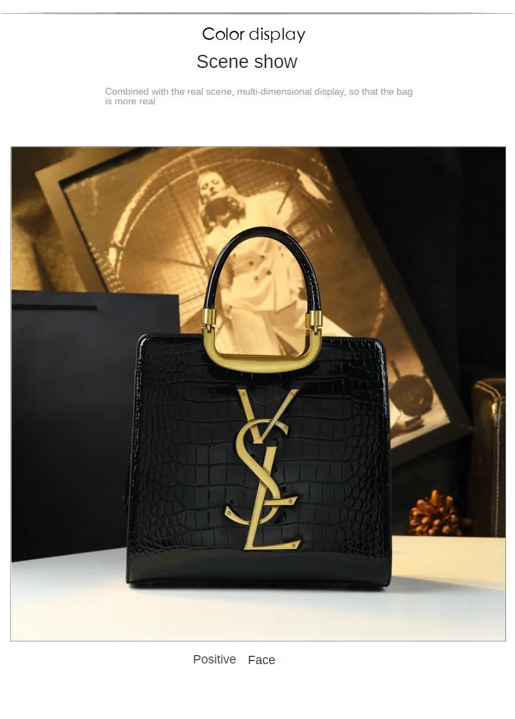 Luxury Crocodile Shoulder Bag – Chic, Seasonal & Sophisticated