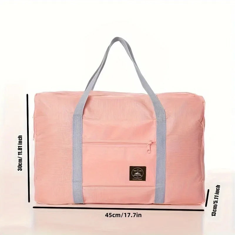 Foldable Travel Luggage Set – Expandable Large-Capacity Carry-On & Weekend Sports Bag