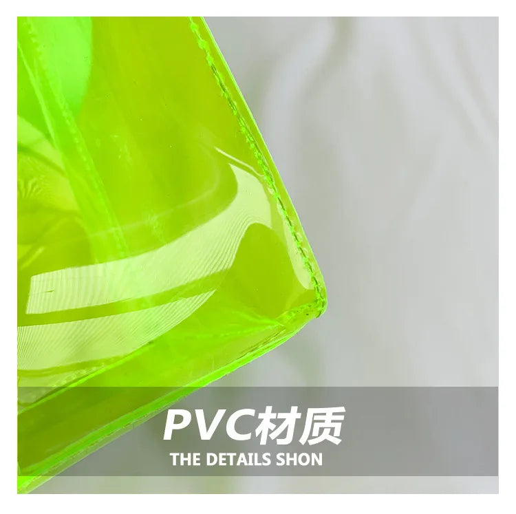 Transparent Tote – Trendy, Spacious & Designer-Inspired