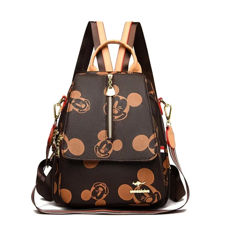 Disney Mickey Mouse Travel Bag – Unisex Soft Crossbody, Shoulder & Backpack Style
