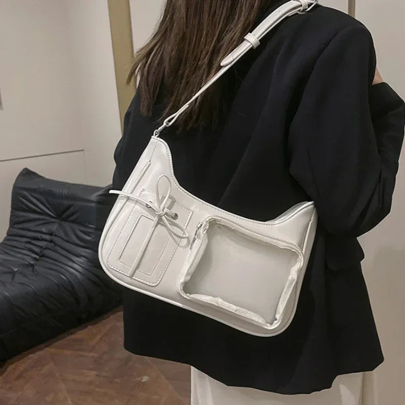 Y2K Transparent Ita Bag
