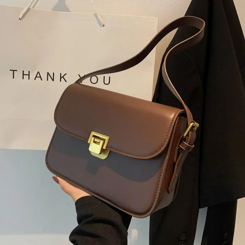 Vintage Envelope Shoulder Bag – High-Quality Preppy Style Handbag & Messenger Briefcase for Women