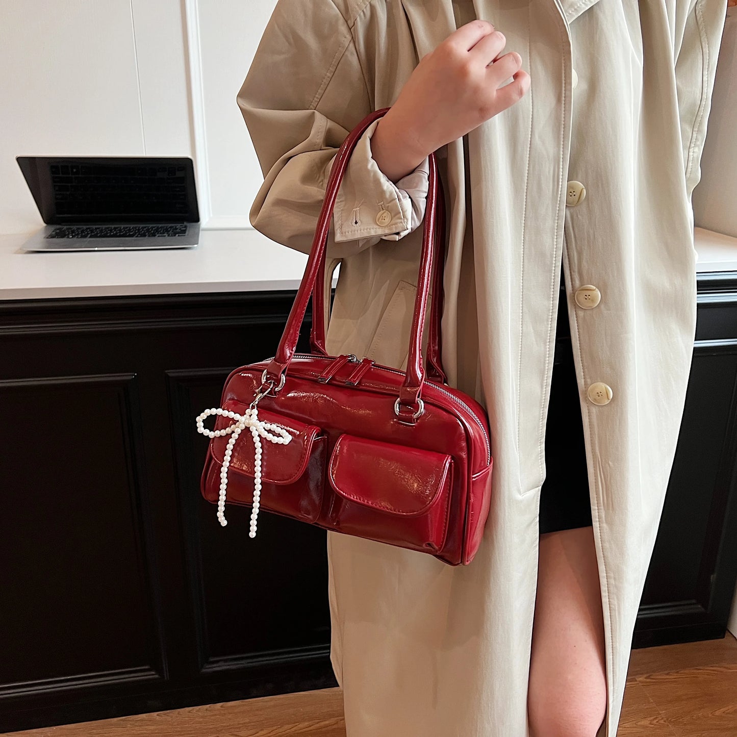 Korean Bow Underarm Bag