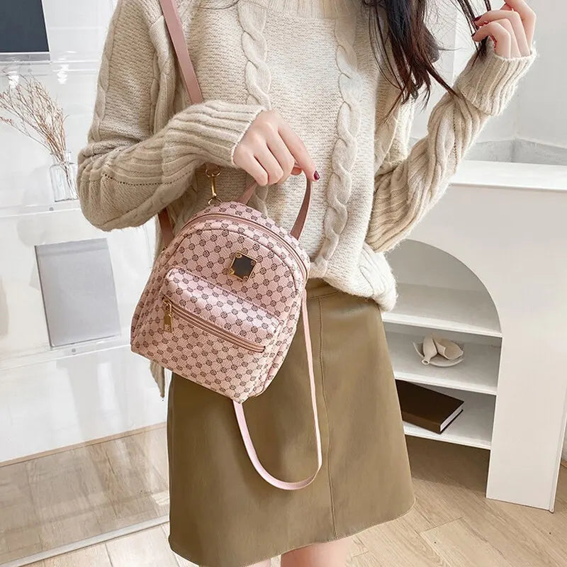 Classic Women’s Fashion Backpack – Stylish Daily School & Shopping Bag for Girls